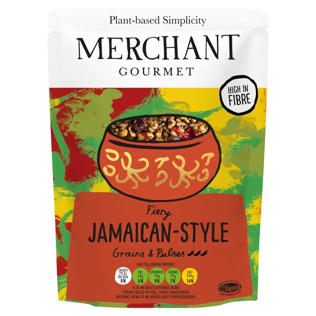 Merchant Gourmet Jamaican-Style Grains & Pulses    250g