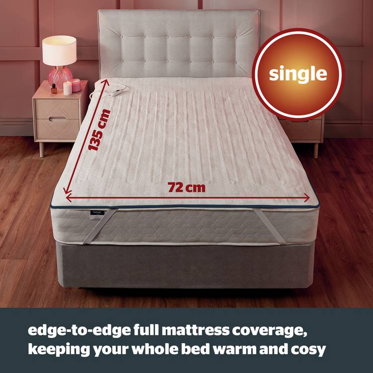 Silentnight electric blanket single size microfleece - British product