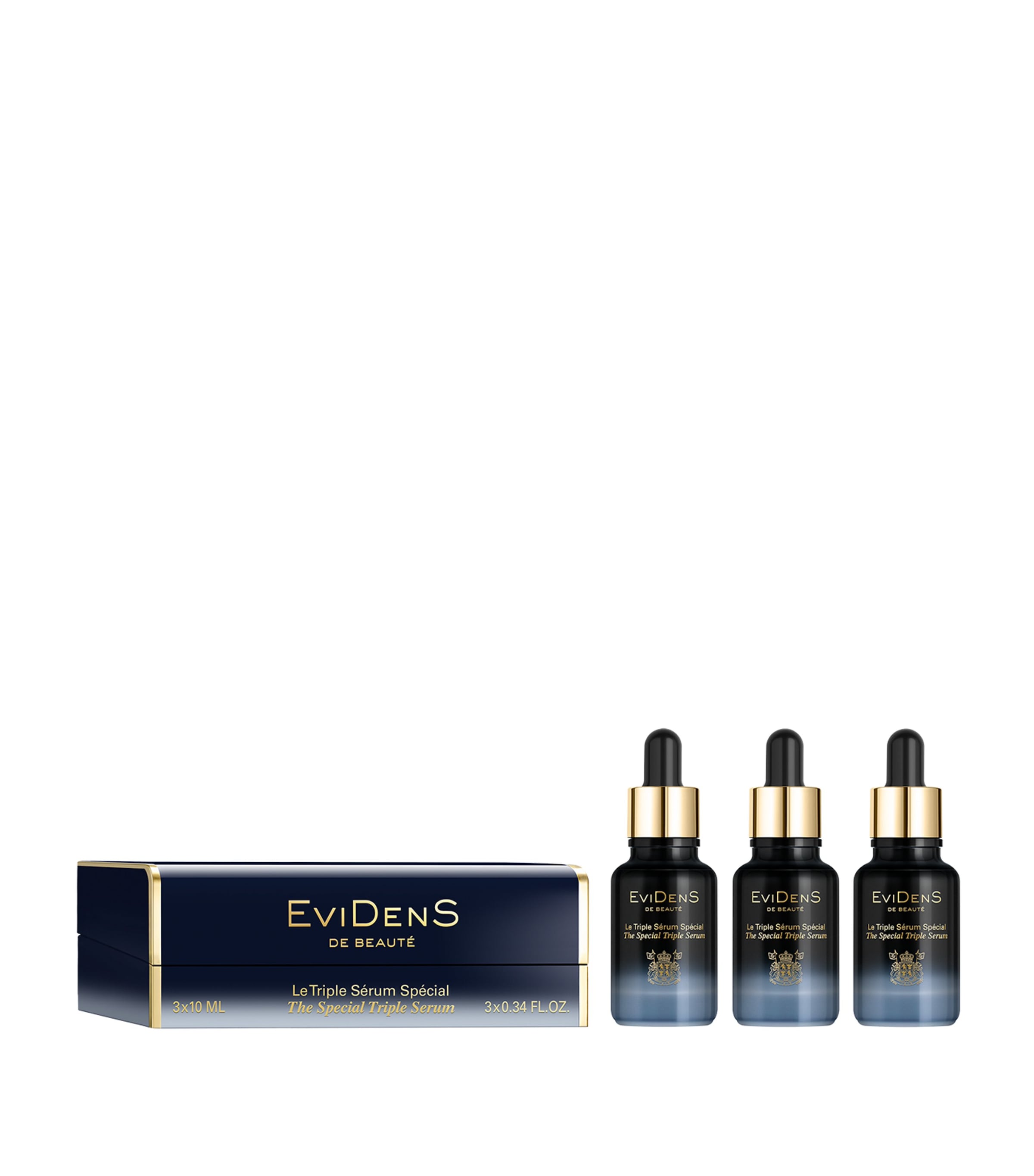 EviDenS de Beauté Special serum set 3 x 10ml - British product