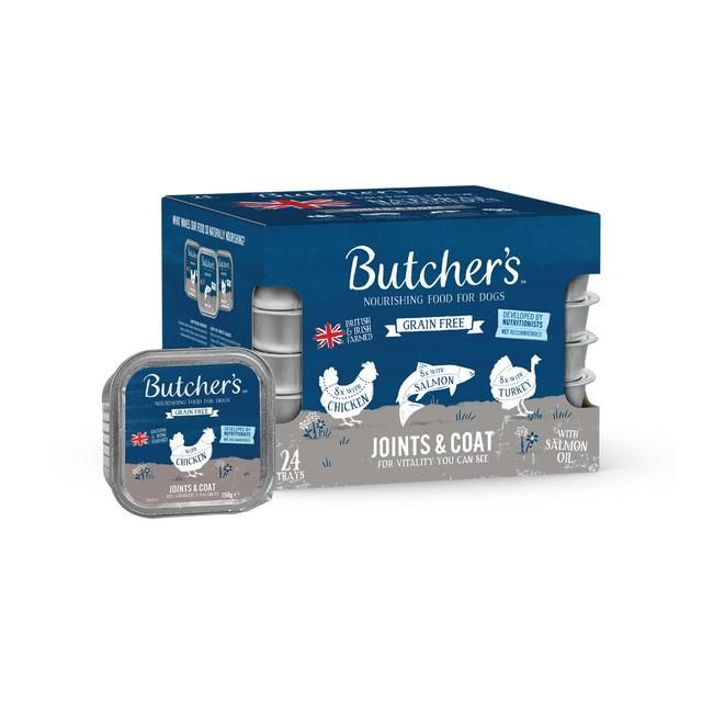 Butcher's Joints & Coat Dog Food Trays   24 x 150g GOODS M&S   