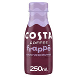 Costa Coffee Frappe Choc Fudge Brownie Iced Coffee   250ml GOODS M&S   