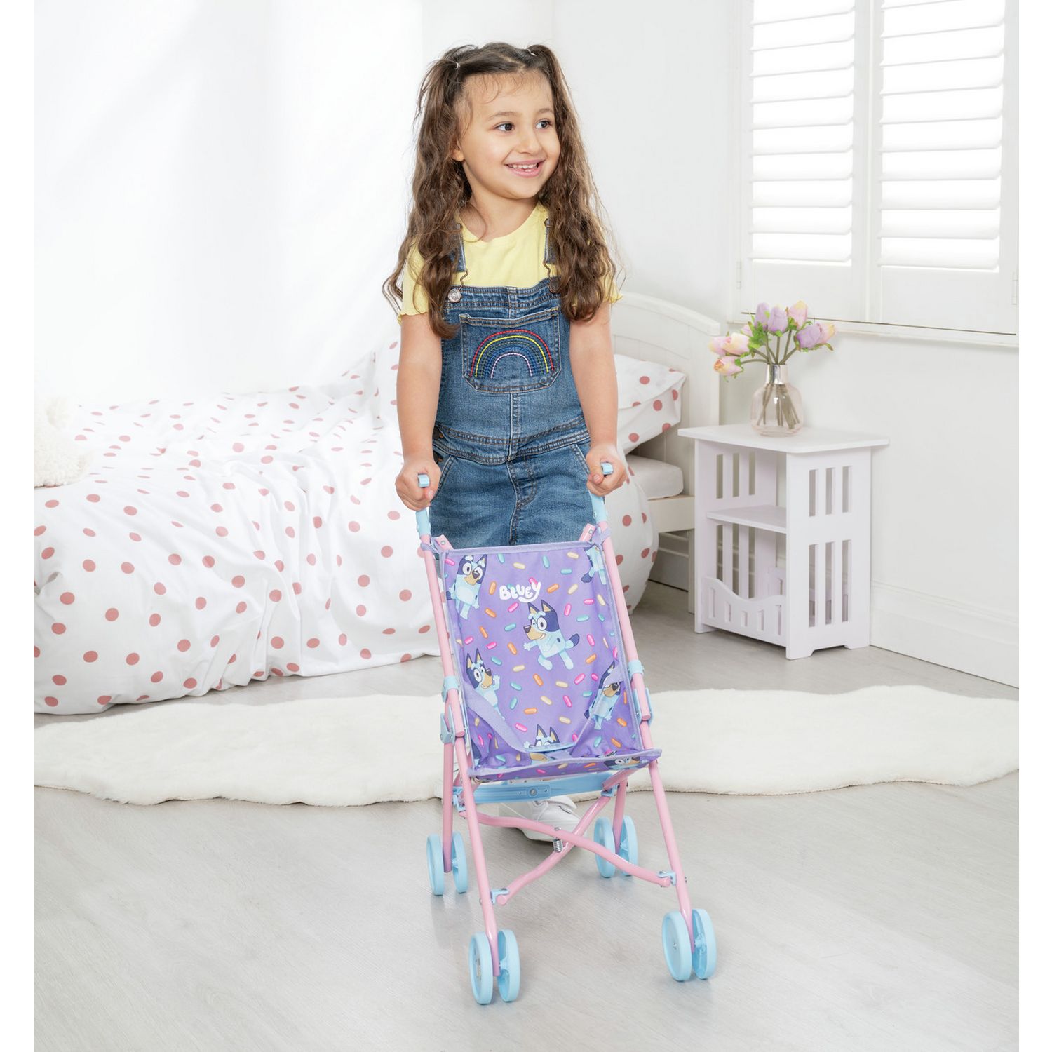 Bluey doll stroller for dolls up to 45cm, UK version