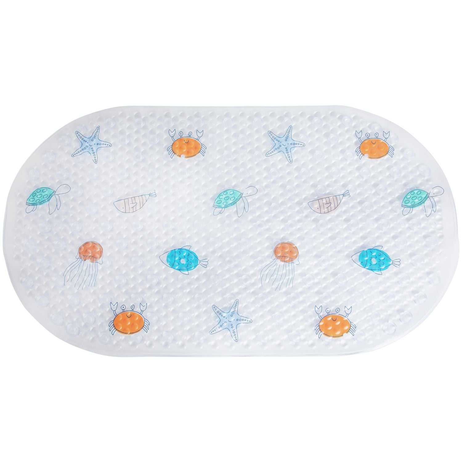 Argos Home non-slip bath mat under the sea clear, imported from the UK