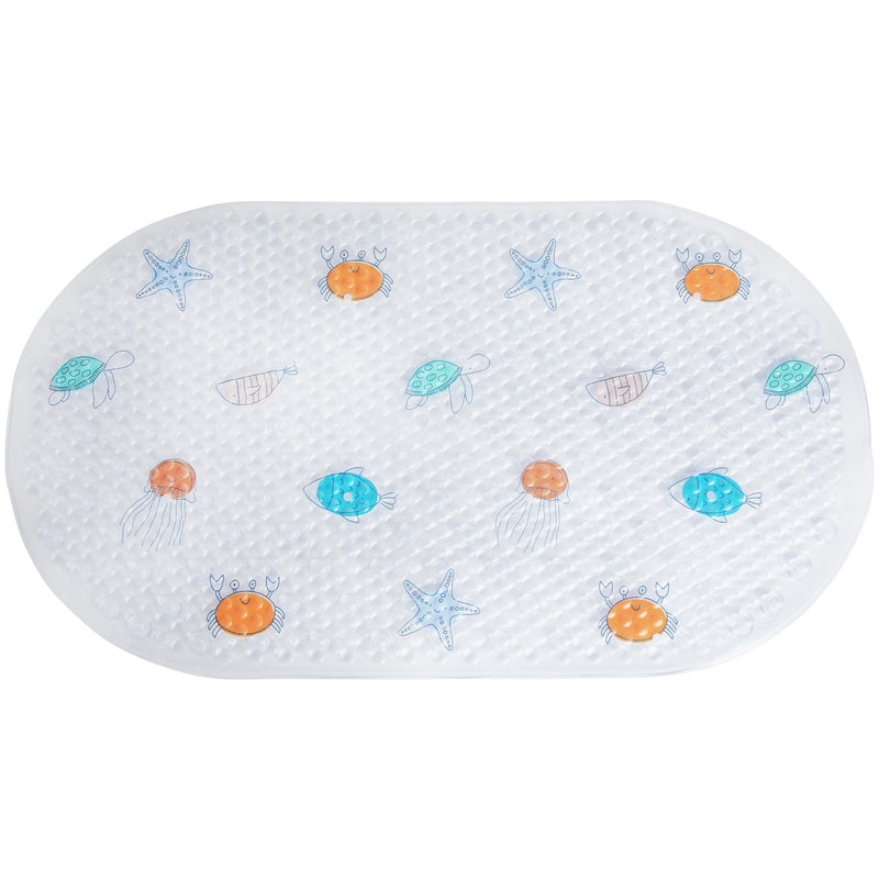 Argos Home non-slip bath mat under the sea clear, imported from the UK