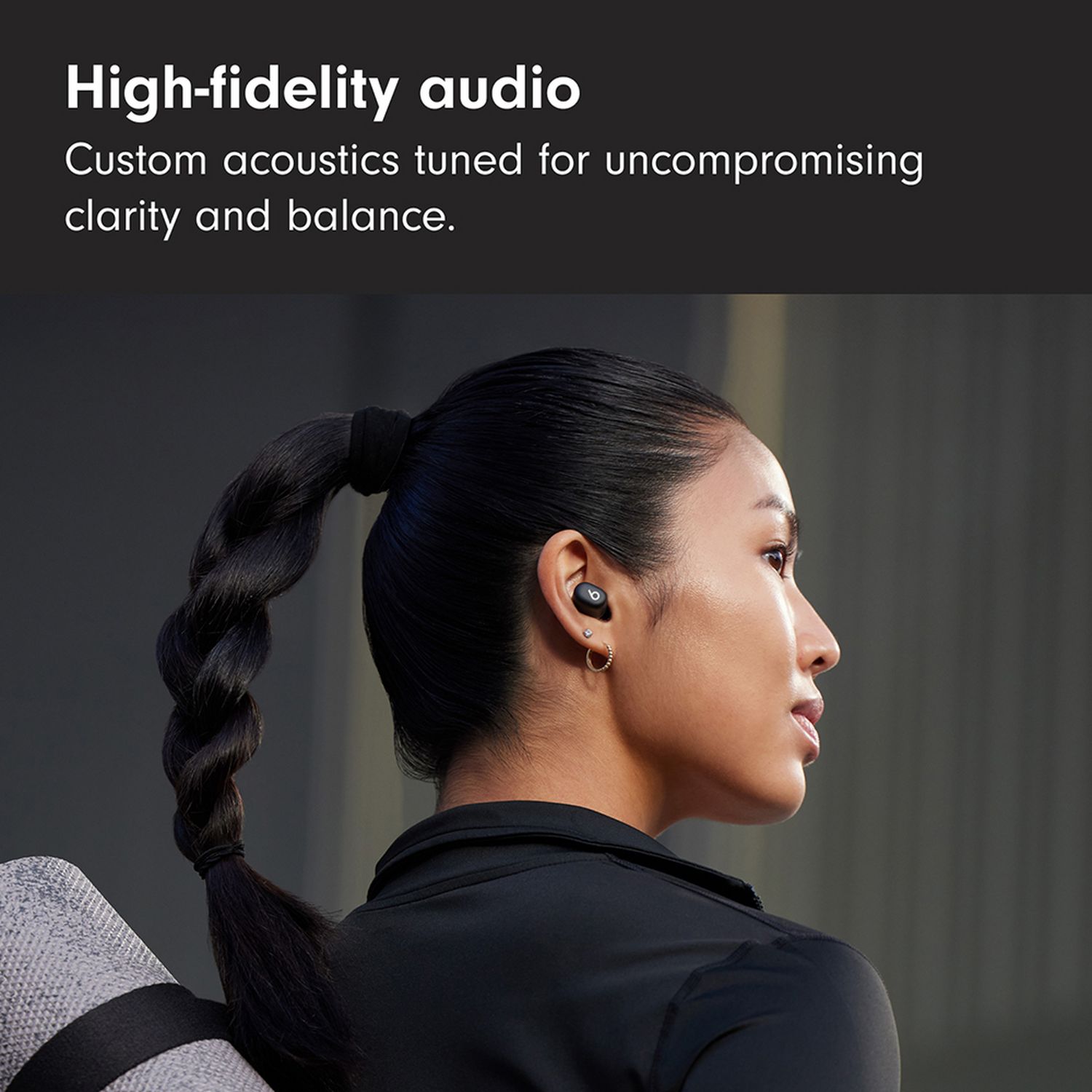 Beats Solo Buds true wireless earbuds black - British product