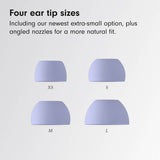 Beats Solo Buds purple true wireless earbuds, imported from the UK