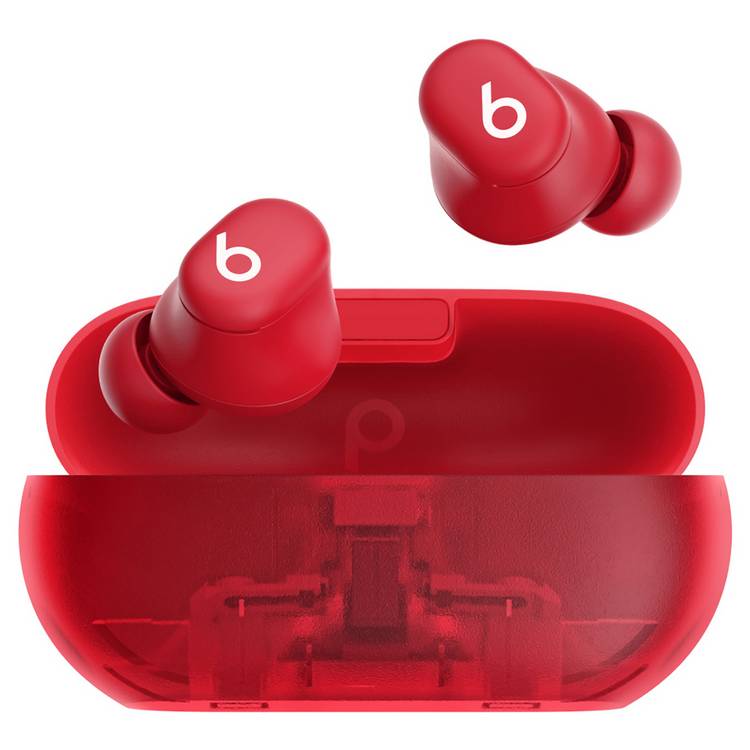 Beats Solo Buds red true wireless earbuds (British brand)
