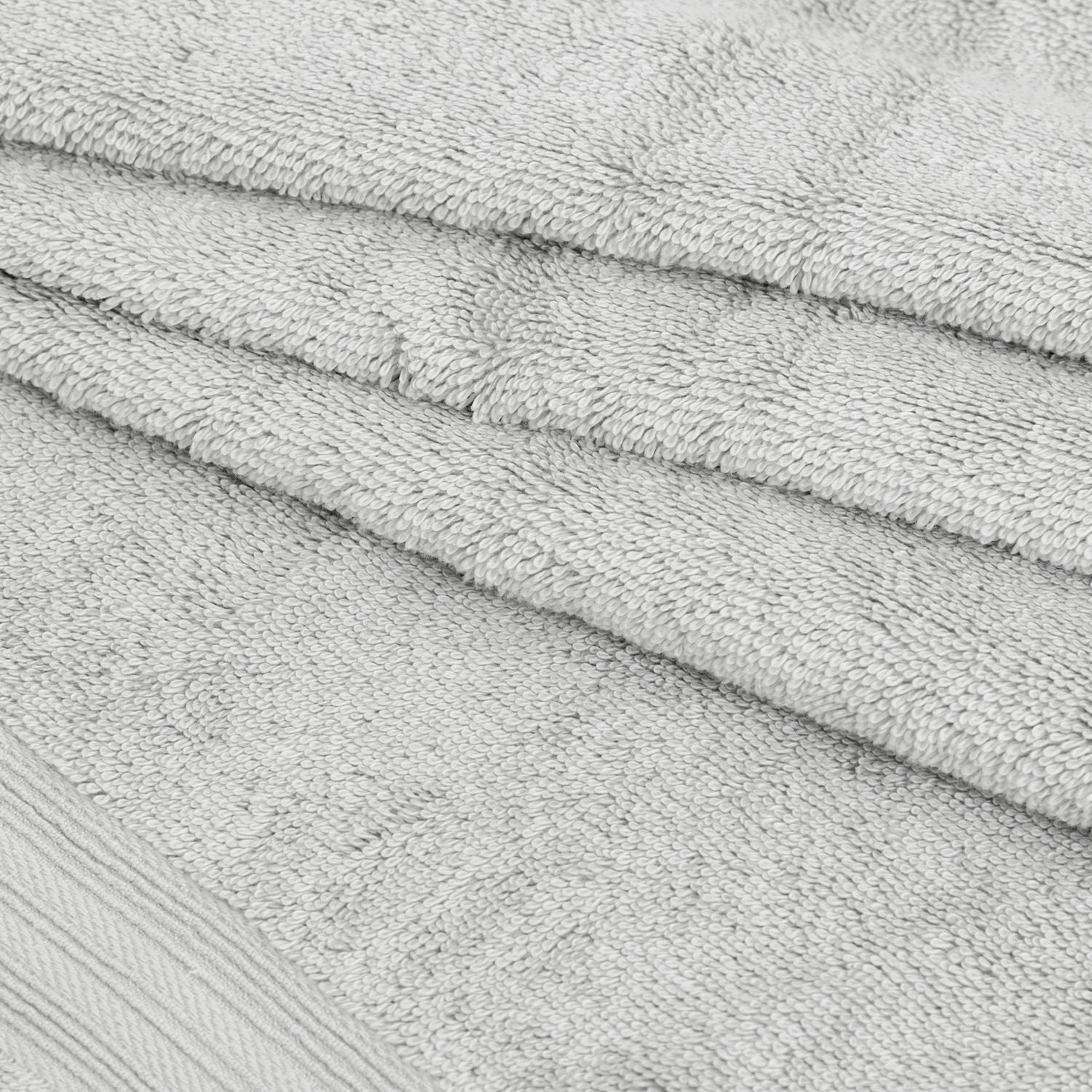 Habitat Egyptian Cotton 4 Piece Towel Bale - Silver