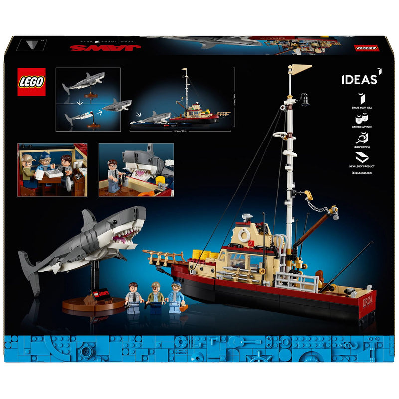 LEGO Jaws building set 1497 pieces (British brand)