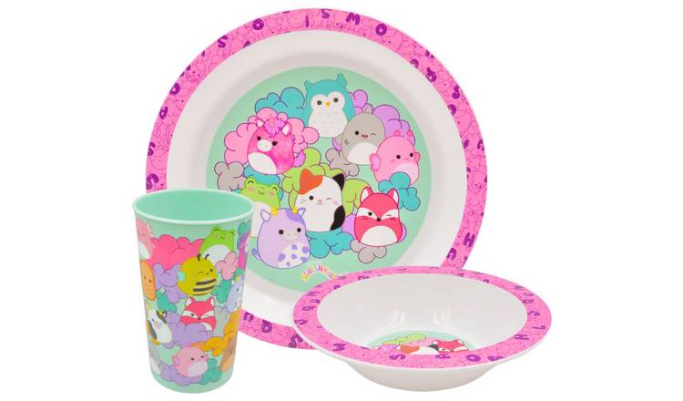 Hox Squishmallows Kids Plastic Dinner Set GOODS Argos