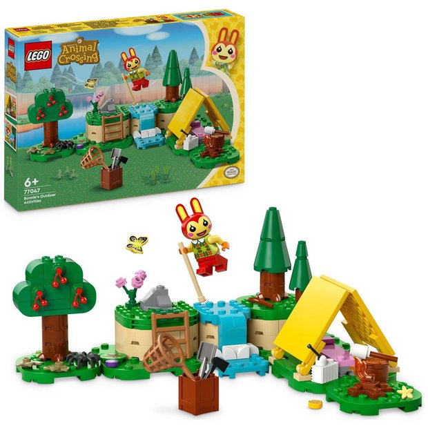 LEGO Animal Crossing Bunnie's Outdoor Activities building set UK version