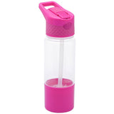 Smash Snack and Sip pink sipper water bottle 450ml, UK version