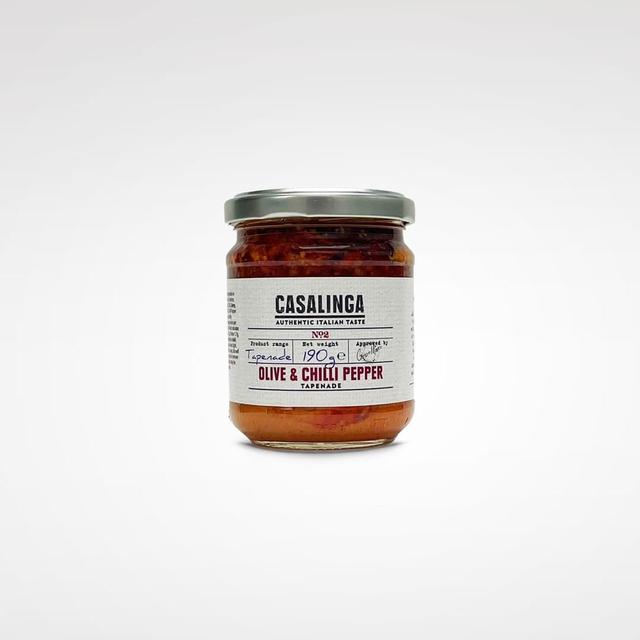 Casalinga Olive & Chilli Pepper Tapenade   190g GOODS M&S   