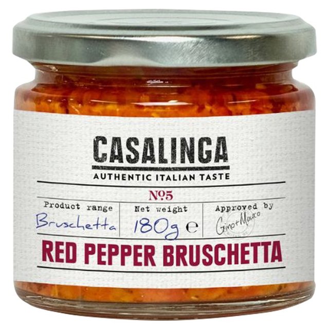 Casalinga Red Pepper Bruschetta   180g GOODS M&S   