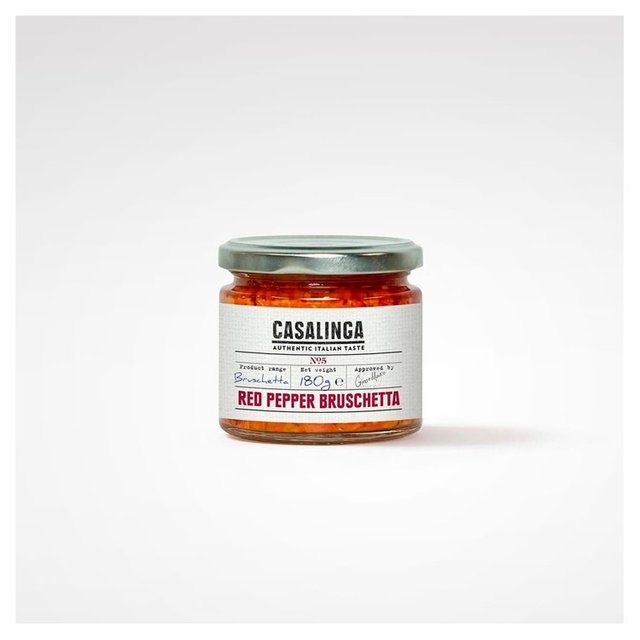 Casalinga Red Pepper Bruschetta   180g GOODS M&S   