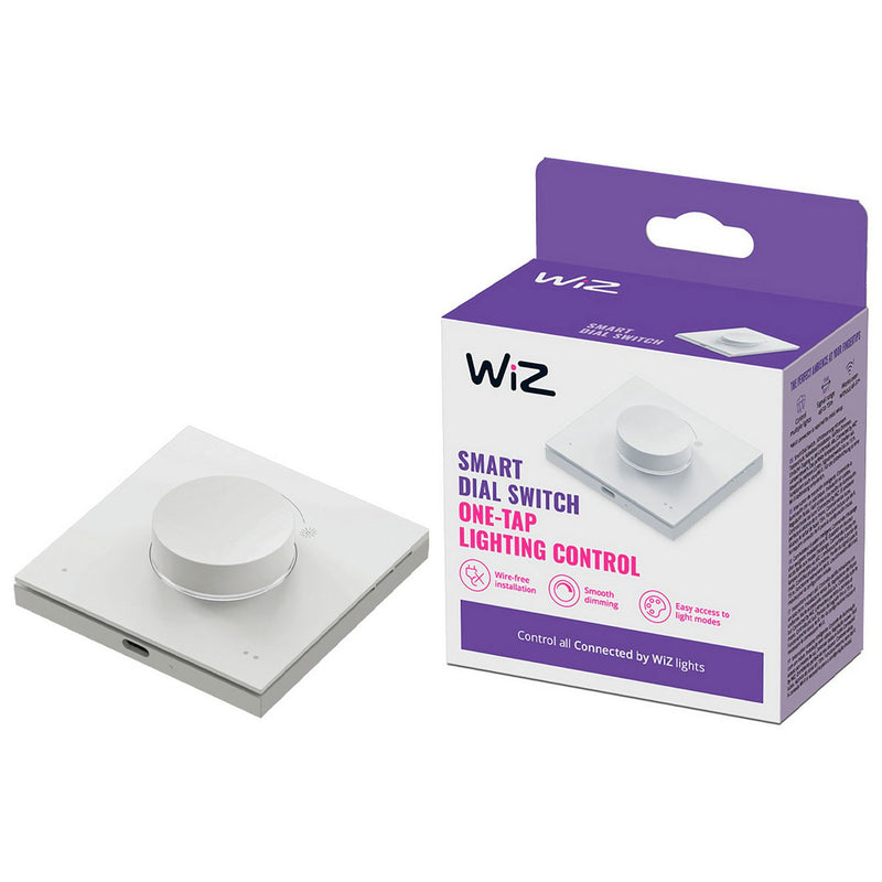 WiZ Smart Dial Switch White - British product
