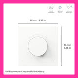 WiZ Smart Dial Switch White - British product