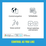 WiZ Smart Dial Switch White - British product