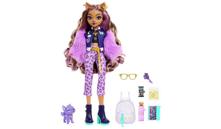 Monster High Clawdeen Wolf Fashion Doll & Accessories