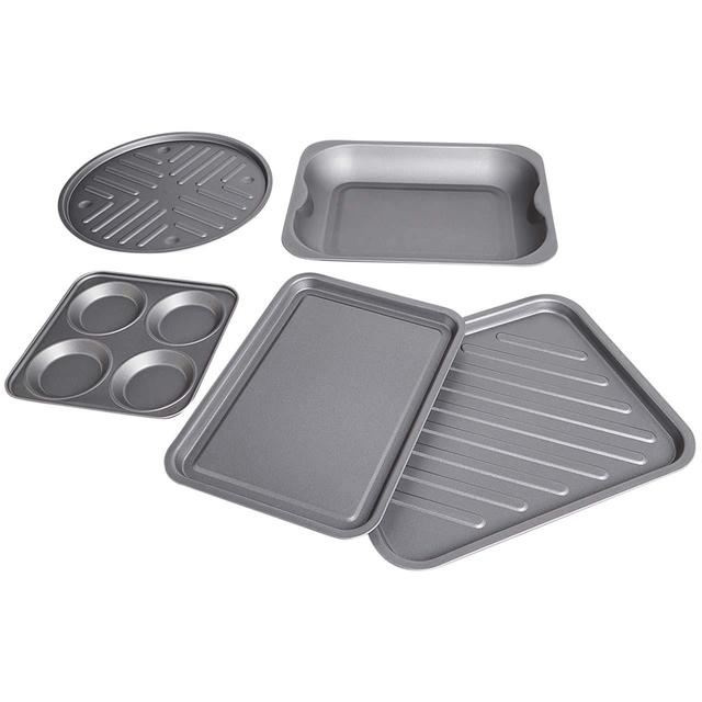 M&S 5 Piece Aluminium Roasting Set   5 per pack