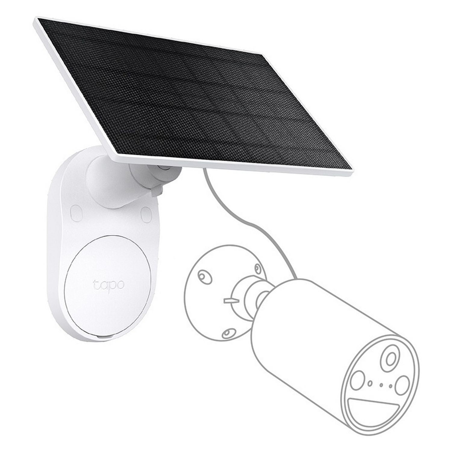 TP-Link Tapo A201 solar panel for outdoor battery cameras, imported from the UK