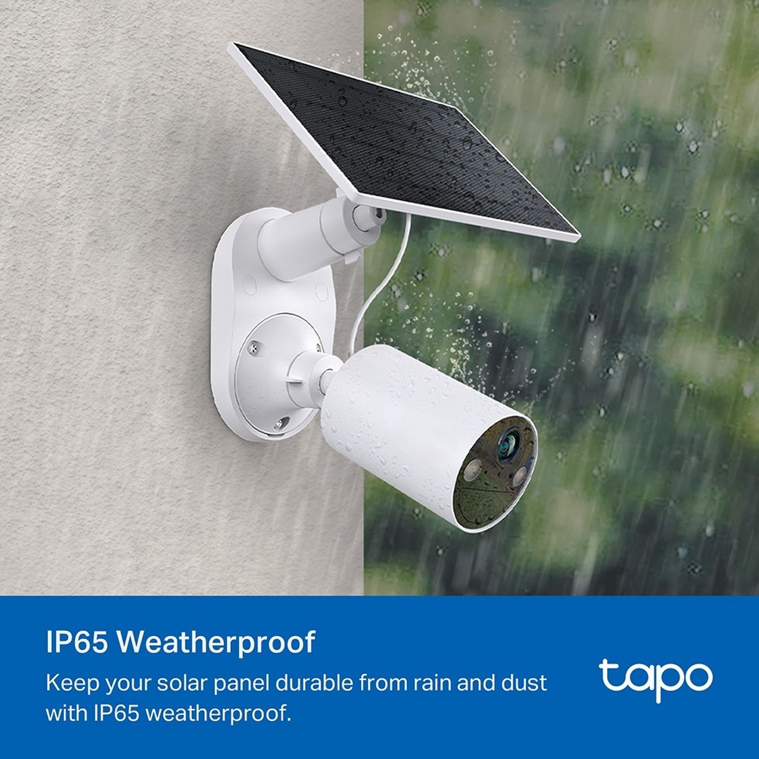 TP-Link Tapo A201 solar panel for outdoor battery cameras, imported from the UK