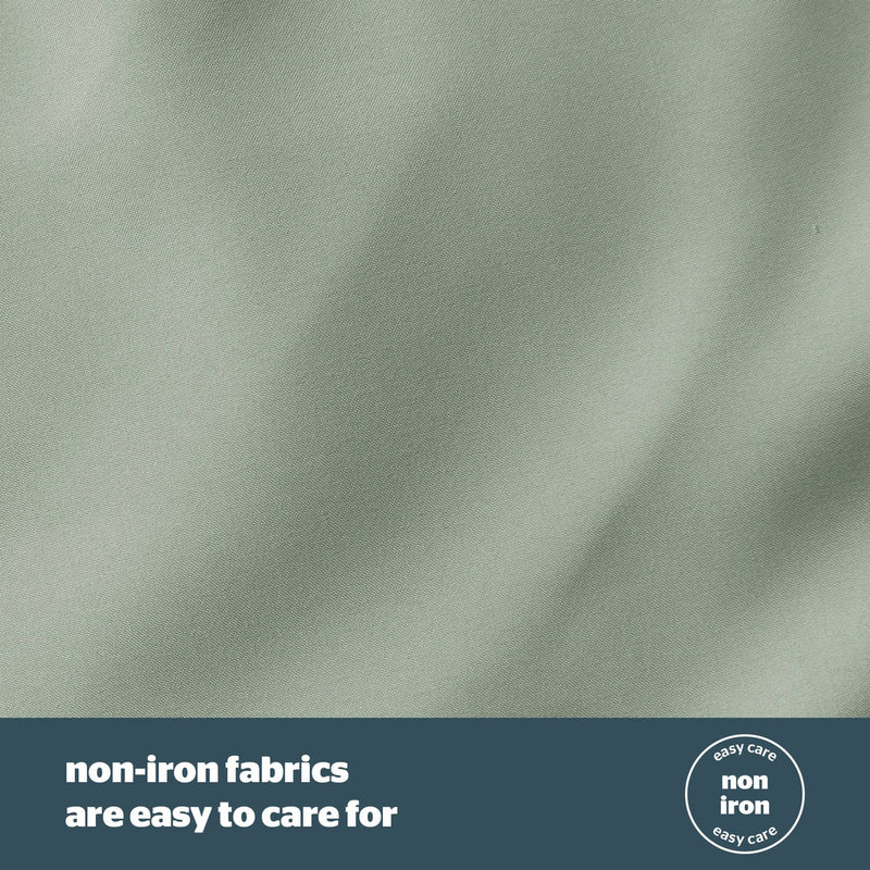 Silentnight Supersoft 28cm Sage Green Fitted Sheet - Double