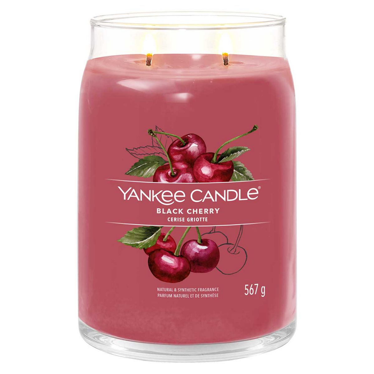 Yankee Candle Signature Large Jar Black Cherry GOODS Boots   