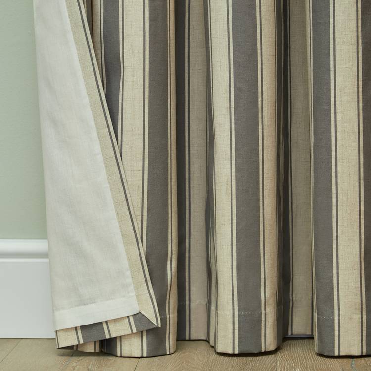 Habitat blackout eyelet curtains charcoal 116x137cm, UK version