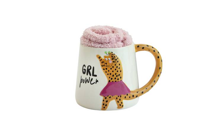 Home Cheetah Mug And Socks