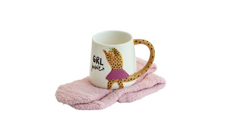 Home Cheetah Mug And Socks GOODS Argos