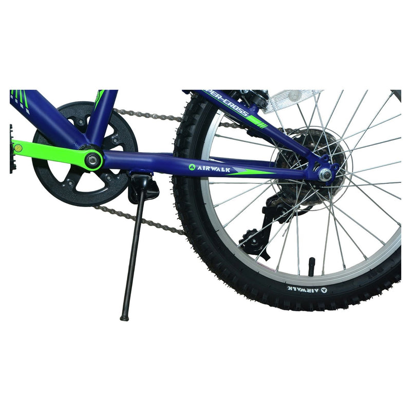 Airwalk kids mountain bike green 18 inch, imported from the UK