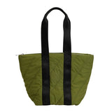 Home khaki puffer lunch bag, imported from the UK