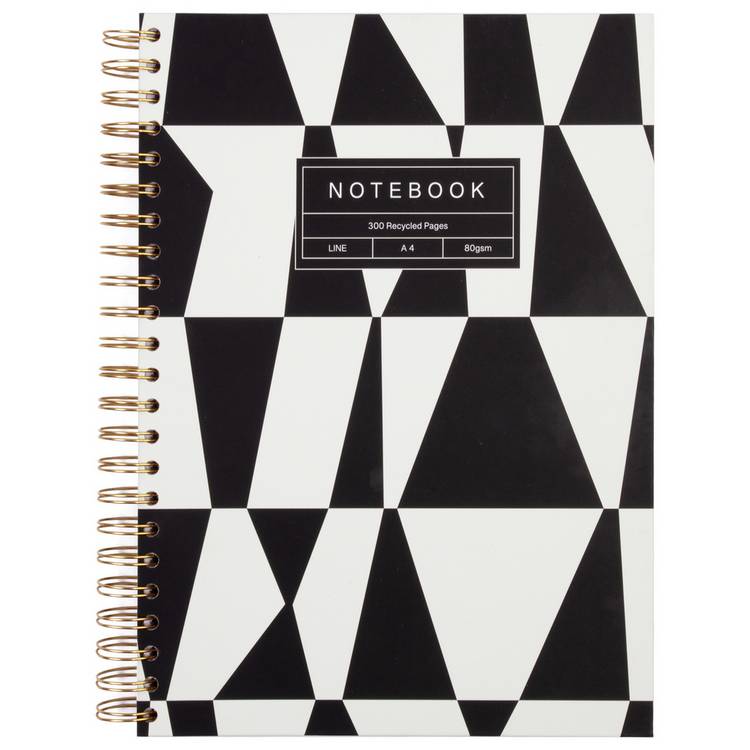 Habitat Luxe A4 ruled notebook 150 pages, UK version