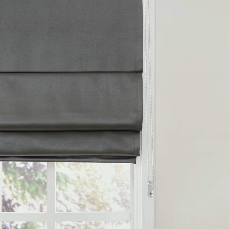Little Black Book blackout roman blind 60cm - British product