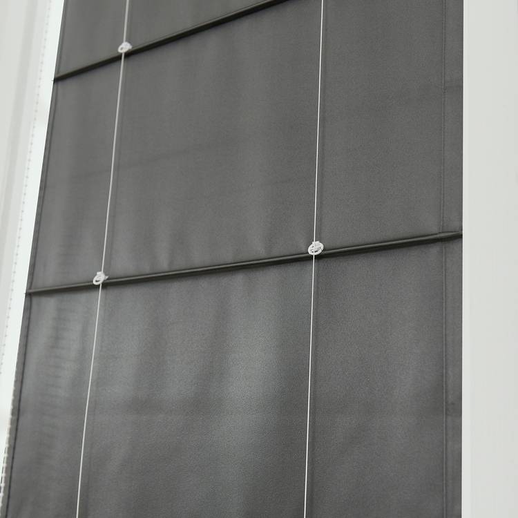 Little Black Book blackout roman blind 60cm - British product