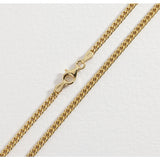 Revere men's 9ct gold plated chain necklace 18 inch - British product