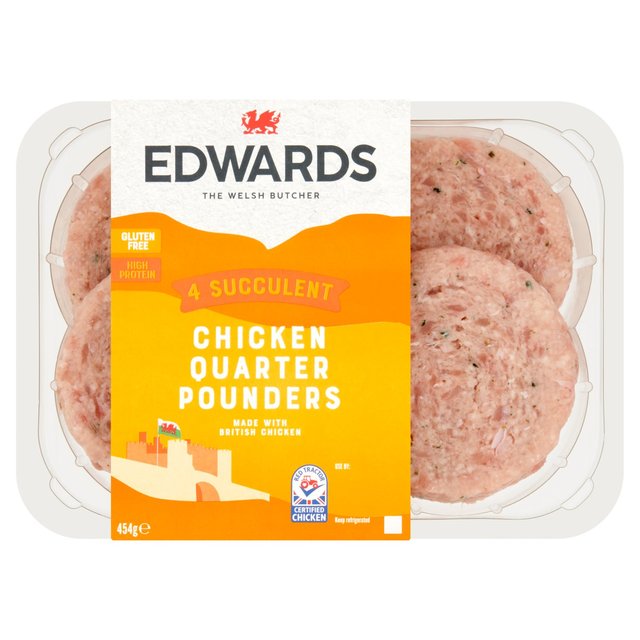 Edwards Chicken Quarter Pounders   454g GOODS M&S   