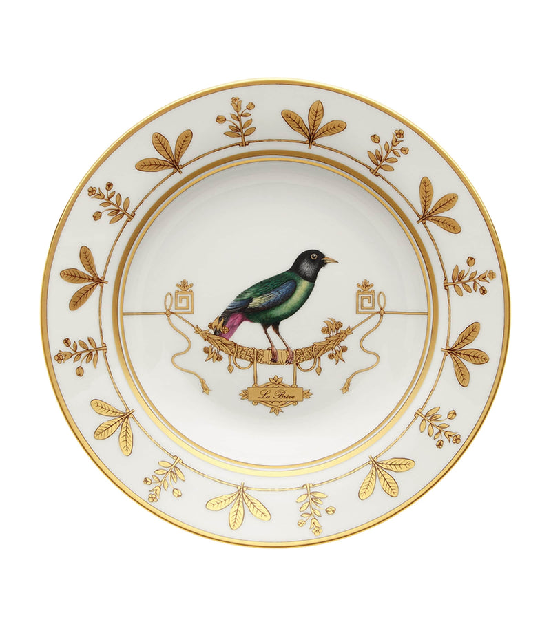 Ginori 1735 Volière La Brève soup plate 24.5cm, UK version