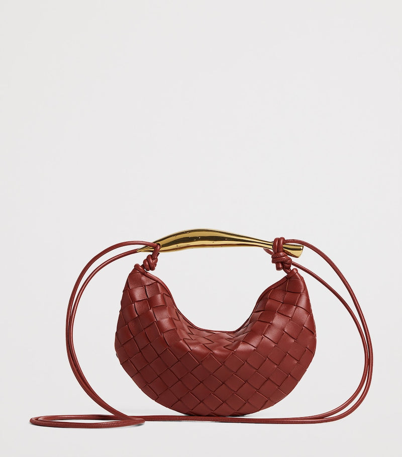 Bottega Veneta baby leather Sardine cross-body bag, UK version