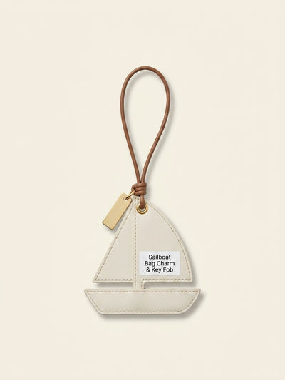 selfridges Prada Boat Motif Leather Key Ring Pendant- Buy online at McGrocer