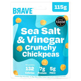 BRAVE Roasted Chickpeas Salt & Vinegar Sharing   115g GOODS M&S   