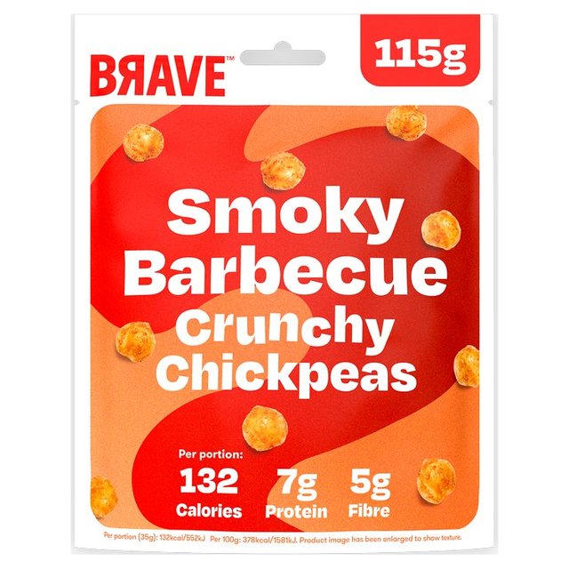 BRAVE Roasted Chickpeas BBQ Sharing   115g GOODS M&S   