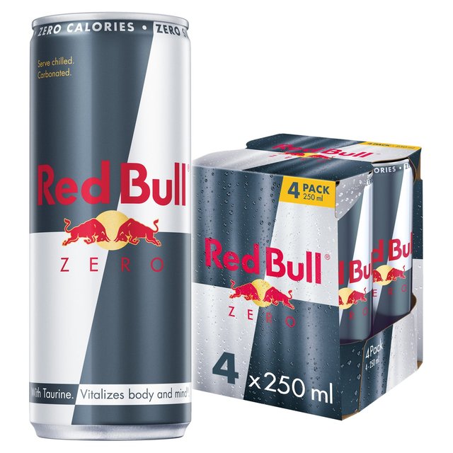 Red Bull Energy Drink Zero   4 x 250ml