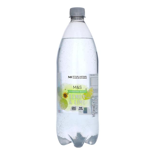 M&S Sparkling Lemon & Lime Water   1L