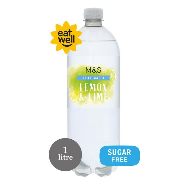 M&S Still Lemon & Lime Water   1L