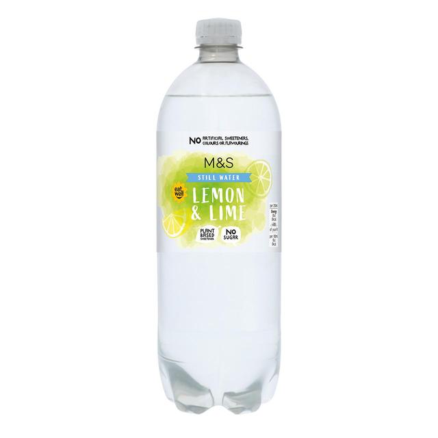 M&S Still Lemon & Lime Water   1L