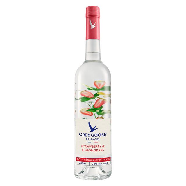 Grey Goose Essences Strawberry and Lemongrass Vodka Based Spirit Drink   700ml GOODS M&S   