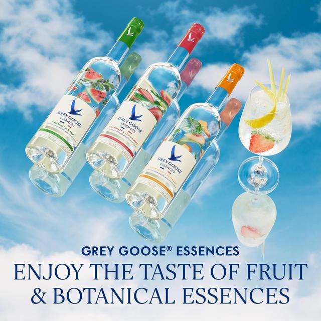 Grey Goose Essences Strawberry and Lemongrass Vodka Based Spirit Drink   700ml GOODS M&S   