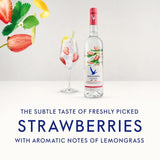 Grey Goose Essences Strawberry and Lemongrass Vodka Based Spirit Drink   700ml GOODS M&S   